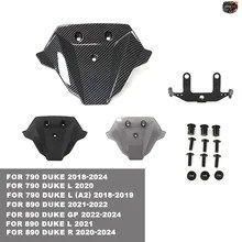 790DUKE 890DUKE 790 890 DUKE用モーターサイクルフロントウインドスクリーンウインドシールドウインドディフレクターブラケットガードプロ 7,185円