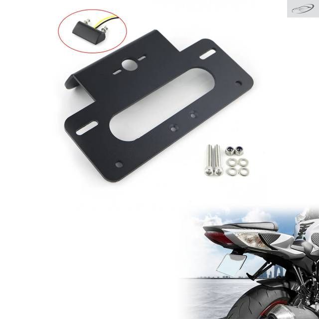 Motorcycle Registration Plates Holder Bracket GSX-R 600 2011-2025 2026 Rear Tail Tidy Fender Eliminator