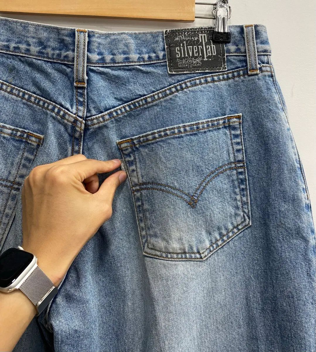 34サイズ/最安値在庫処分 00s ヴィンテージ リーバイス シルバータブ バギー デニム パンツ