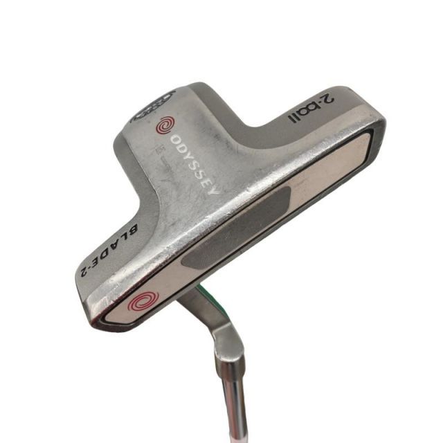 【中古】 オデッセイ WHITE STEEL 2・ball BLADE2 33インチ パター PT スチール (フレックスその他) メンズ 男性用 右利き 右用 Cランク ゴルフクラブ