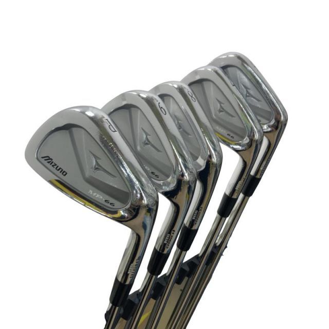 【中古】 ミズノ MP-66 6S アイアンセット IR 純正特注シャフト (フレックスS) メンズ 男性用 右利き 右用 Cランク ゴルフクラブ