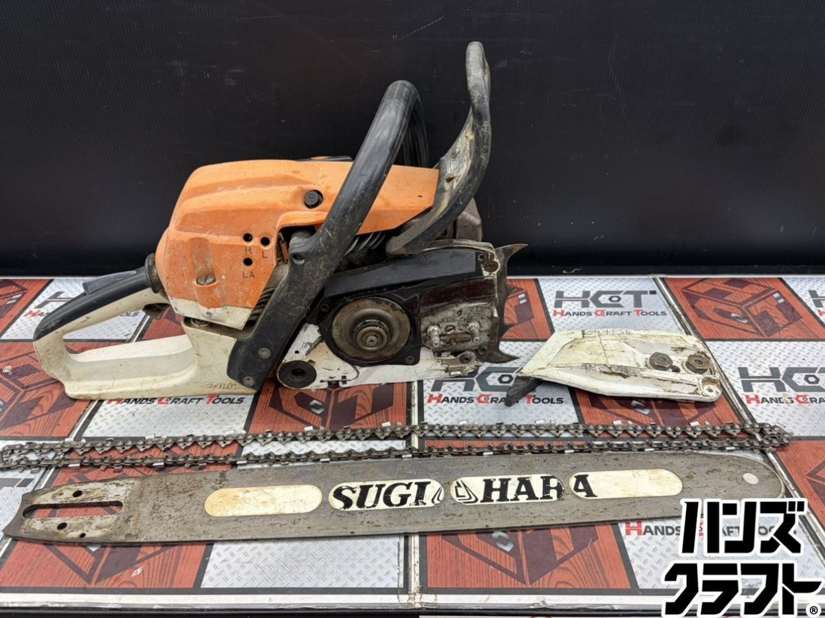 ■【中古】スチール STHIL MS261 エンジンチェーンソー ※本体とガイドバーは分けて梱包させて頂きます 【ハンズクラフト宮崎新名爪店】 37,375円