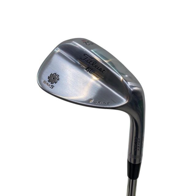 【中古】 タイトリスト VOKEY SPIN MILLED SM5 ツアークロム 52°/08°F USA ウェッジ WG Dynamic Gold (フレックスその他) メンズ 男性用 右利き 右用 Cランク ゴルフクラブ