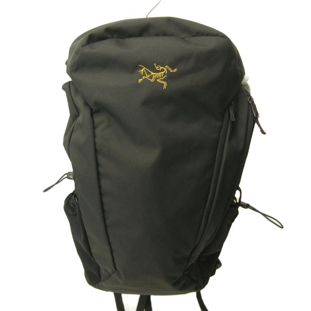 アークテリクス ARC'TERYX 美品 マンティス30 Mantis リュックサック デイパック バッグ ロゴ 刺繍 黒 ブラック 0808