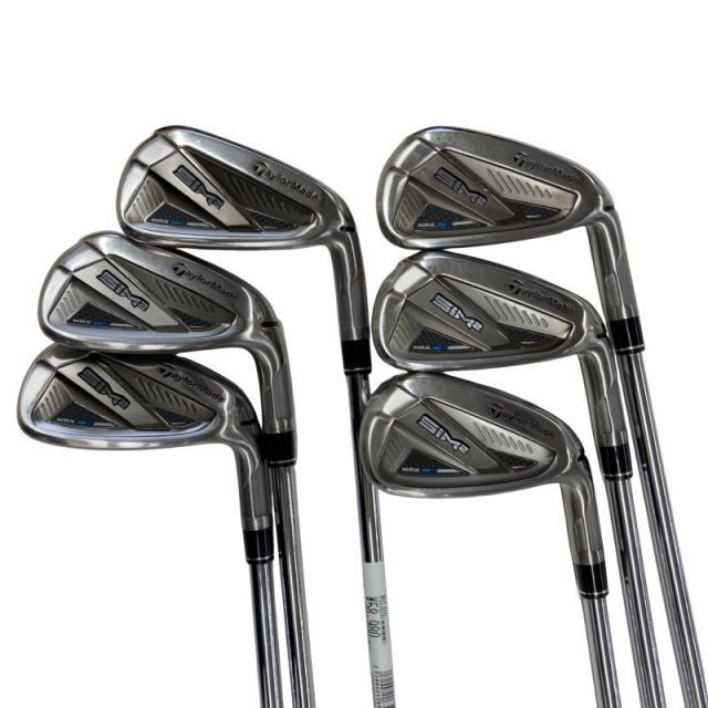 【中古】 テーラーメイド SIM2 MAX 7S アイアンセット IR KBS MAX MT85 JP (フレックスR) メンズ 男性用 右利き 右用 Cランク ゴルフクラブ