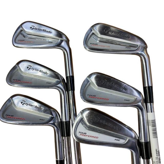 【中古】 テーラーメイド TOUR PREFERRED MC(2014) 6S アイアンセット IR Dynamic Gold (フレックスS) メンズ 男性用 右利き 右用 Cランク ゴルフクラブ