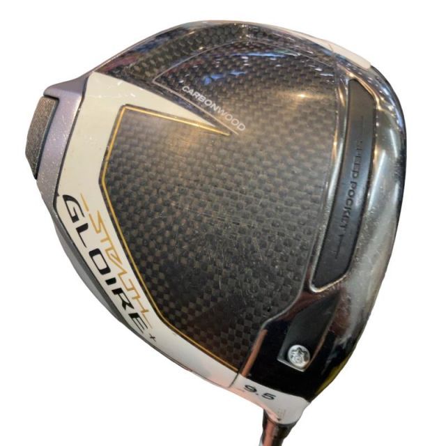 【中古】 テーラーメイド STEALTH GLOIRE+ 9.5° ドライバー DR SPEEDER NX for TM(DR) (フレックスR) メンズ 男性用 右利き 右用 Cランク ゴルフクラブ