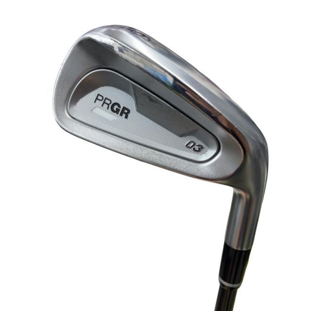 【中古】 プロギア PRGR 03 #6 単品アイアン LI Diamana FOR PRGR(2022 IR) (フレックスSR) メンズ 男性用 右利き 右用 Cランク ゴルフクラブ