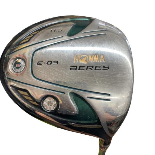 【中古】 本間ゴルフ BERES E-03 11.5° ドライバー DR 2S ARMRQ8 45 (フレックスR) メンズ 男性用 右利き 右用 Cランク ゴルフクラブ