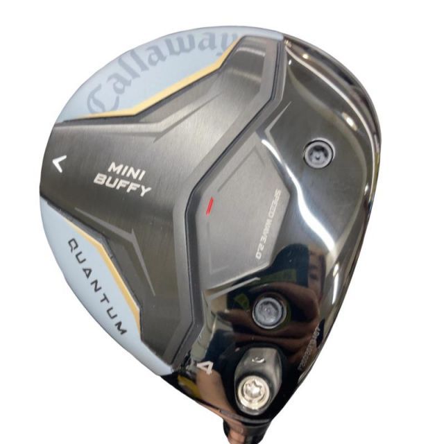 【中古】 キャロウェイ QUANTUM MINI BUFFY 4W フェアウェイウッド FW ATHLEMAX 60(QUANTUM FW) (フレックスS) メンズ 男性用 右利き 右用 Bランク ゴルフクラブ
