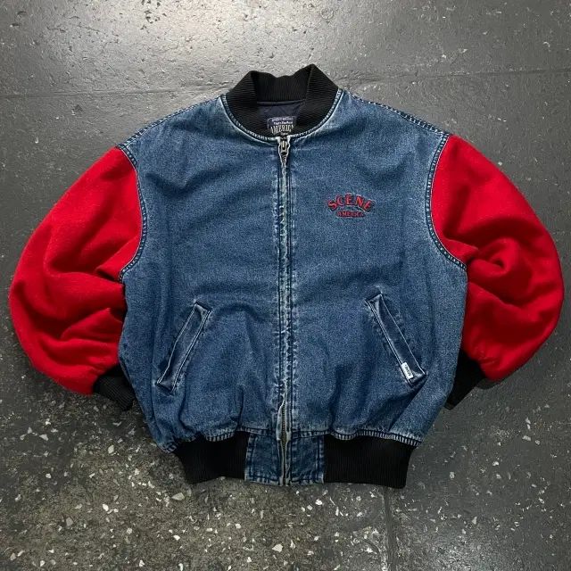 100 90s SCENE 新 アメリカ ヴィンテージ デニム スタジャン ジャケット 10,470円