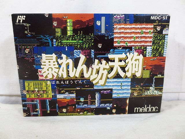 新品同様　メタルダック　FC ファミコン 暴れん坊天狗