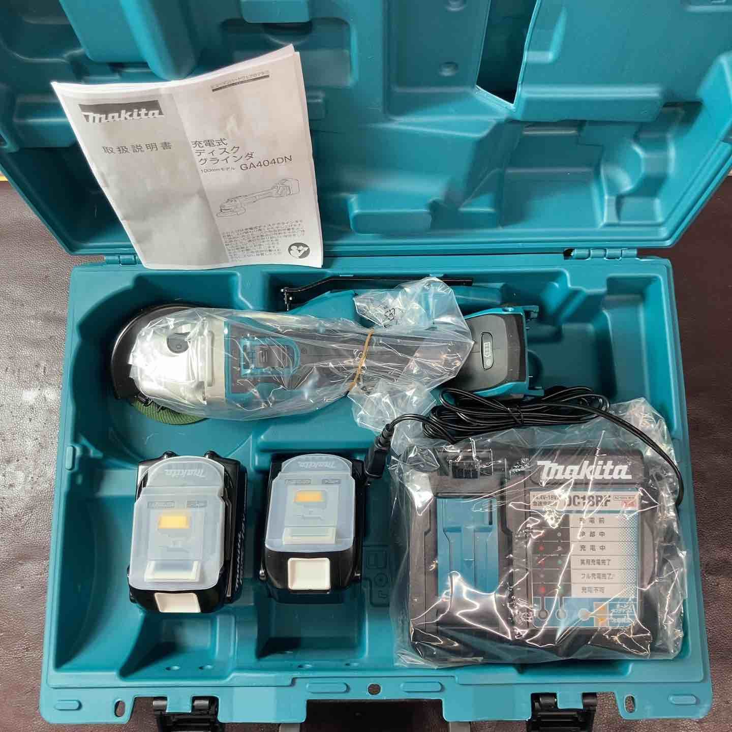 【未使用(店頭展示品)】★マキタ(makita) 100mmコードレスディスクグラインダ GA404DRGXN【東大和店】 50,000円