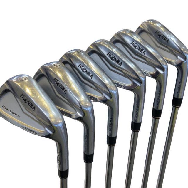 【中古】 本間ゴルフ TOUR WORLD TW727Vn FORGED 6S アイアンセット IR リシャフト (フレックスその他) メンズ 男性用 右利き 右用 Cランク ゴルフクラブ
