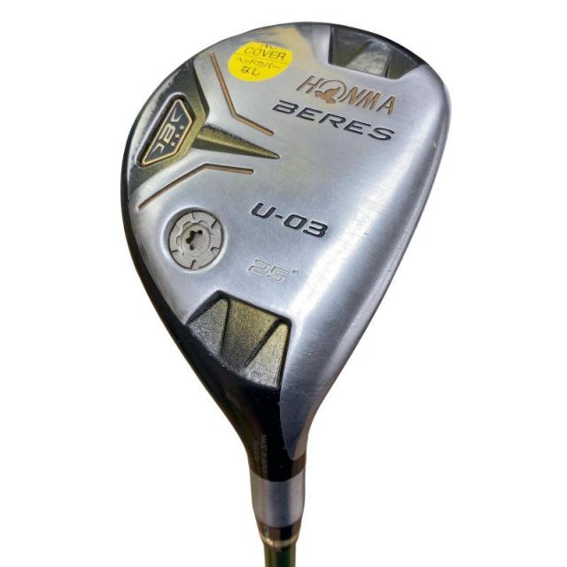 【中古】 本間ゴルフ BERES U-03 25° ユーティリティ UT 3S ARMRQ8 45 (フレックスR) メンズ 男性用 右利き 右用 Dランク ゴルフクラブ