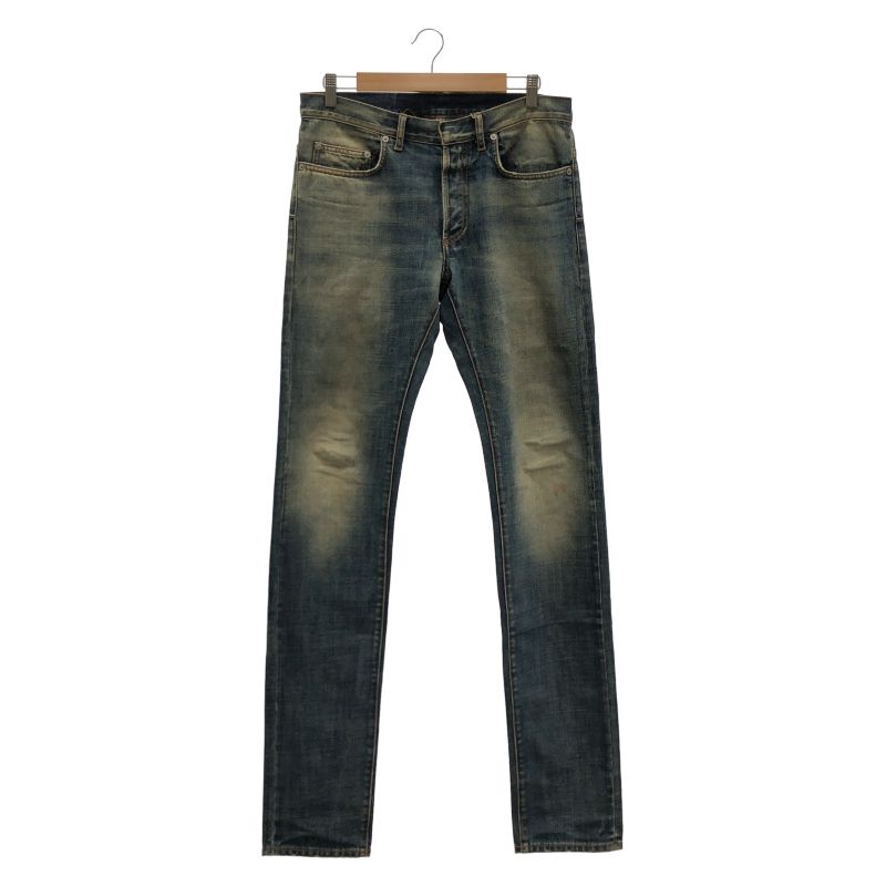 【中古】Dior homme 13ss クリス期 スリムスキニーデニム サイズ31 インディゴブルー ディオールオム[92]