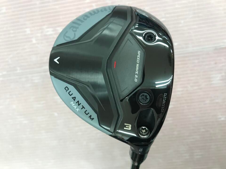 キャロウェイ　QUANTUM MAX　15度　TENSEI GRAY 60 for Callaway　Sフレックス　フェアウェイウッド　中古【最短即日発送】