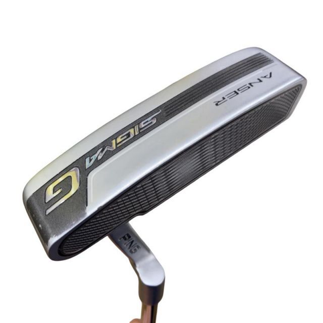【中古】 ピン SIGMA G ANSER 34インチ(PP60) パター PT スチール (フレックスその他) メンズ 男性用 右利き 右用 Cランク ゴルフクラブ