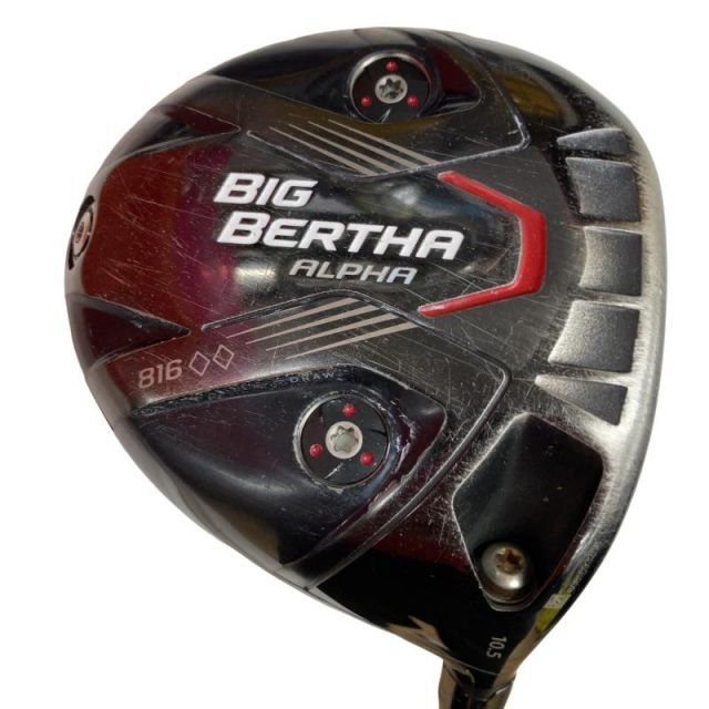 【中古】 キャロウェイ BIG BERTHA ALPHA 816◆◆ 10.5° ドライバー DR Speeder 661 EVOLUTION II (フレックスS) メンズ 男性用 右利き 右用 Dランク ゴルフクラブ 7,098円