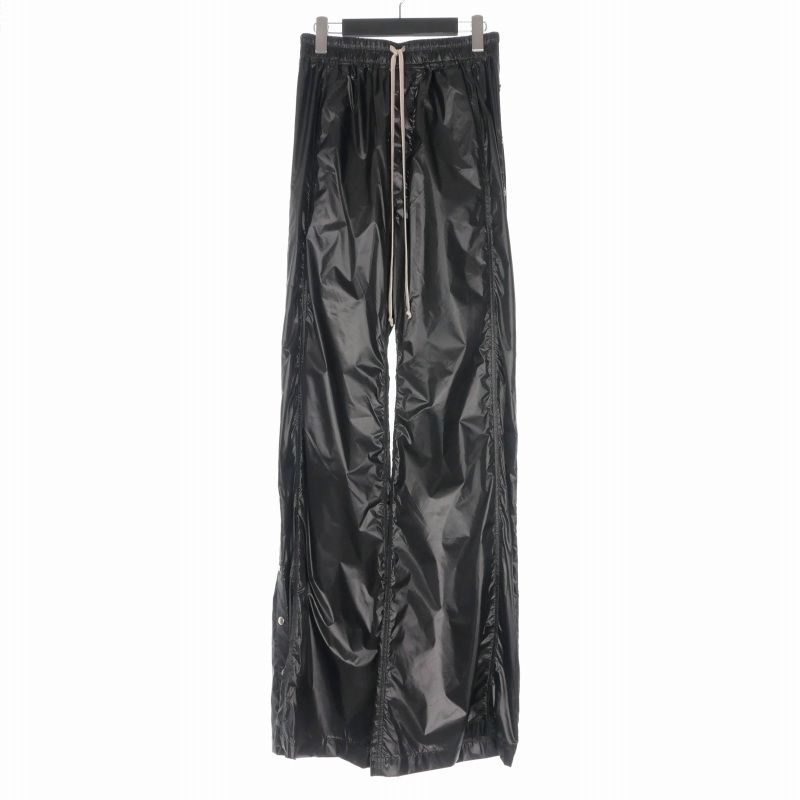 ダークシャドウ DRKSHDW RICK OWENS 26SS WIDE PUSHER PANTS ワイド プッシャーパンツ XS ブラック 黒 DU01F4393-NPS 59,460円