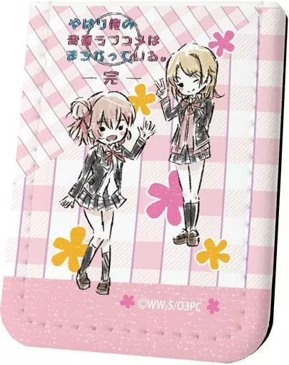 [Used] Notebook/ Memo Pad 03. Yuigahama Yui & Isshiki Iroha Graph Art Design Leather Husen Book “After all, my youth romantic comedy is wrong. End”