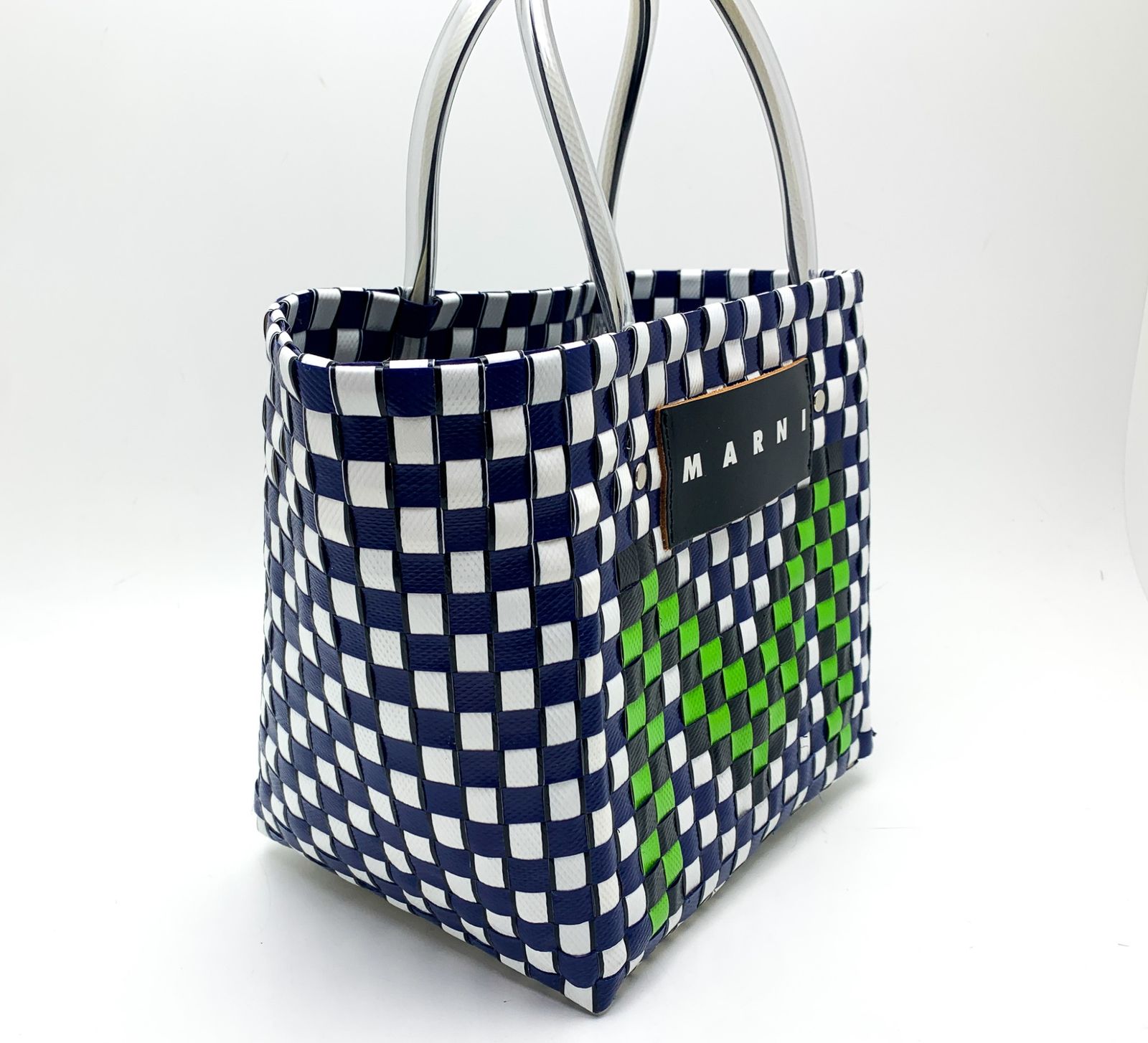 MARNI MARKET マルニマーケット ステンシルバッグ ピクニックバッグ