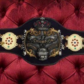 インターナショナル・ヘビー級王座 プロレス　レスリング　 チャンピオンベルト　優勝　　レプリカ プロレス　　小道具　　レプリカ　オーダーメイド【発送到着予定日:9月10日】