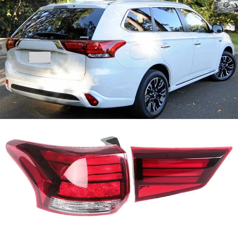 三菱 アウトランダーPHEV 2016 2017 2018 車用リアテールランプブレーキリアバンパーライト カスタムパーツ カスタムパーツ 18,446円