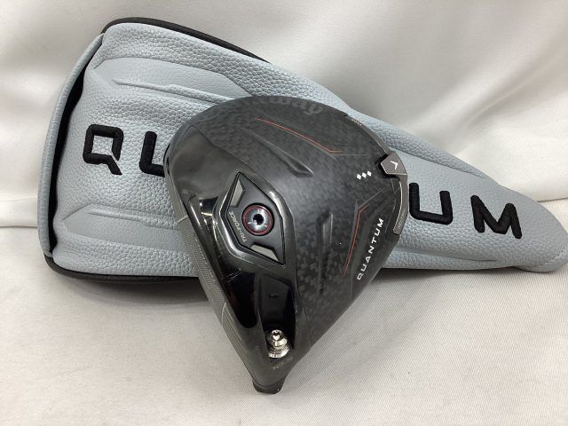 【中古】レフティードライバー キャロウェイ 【レフティモデル】クアンタム　トリプルダイヤモンド 日本仕様/ヘッド単品　カバー付き//10.5