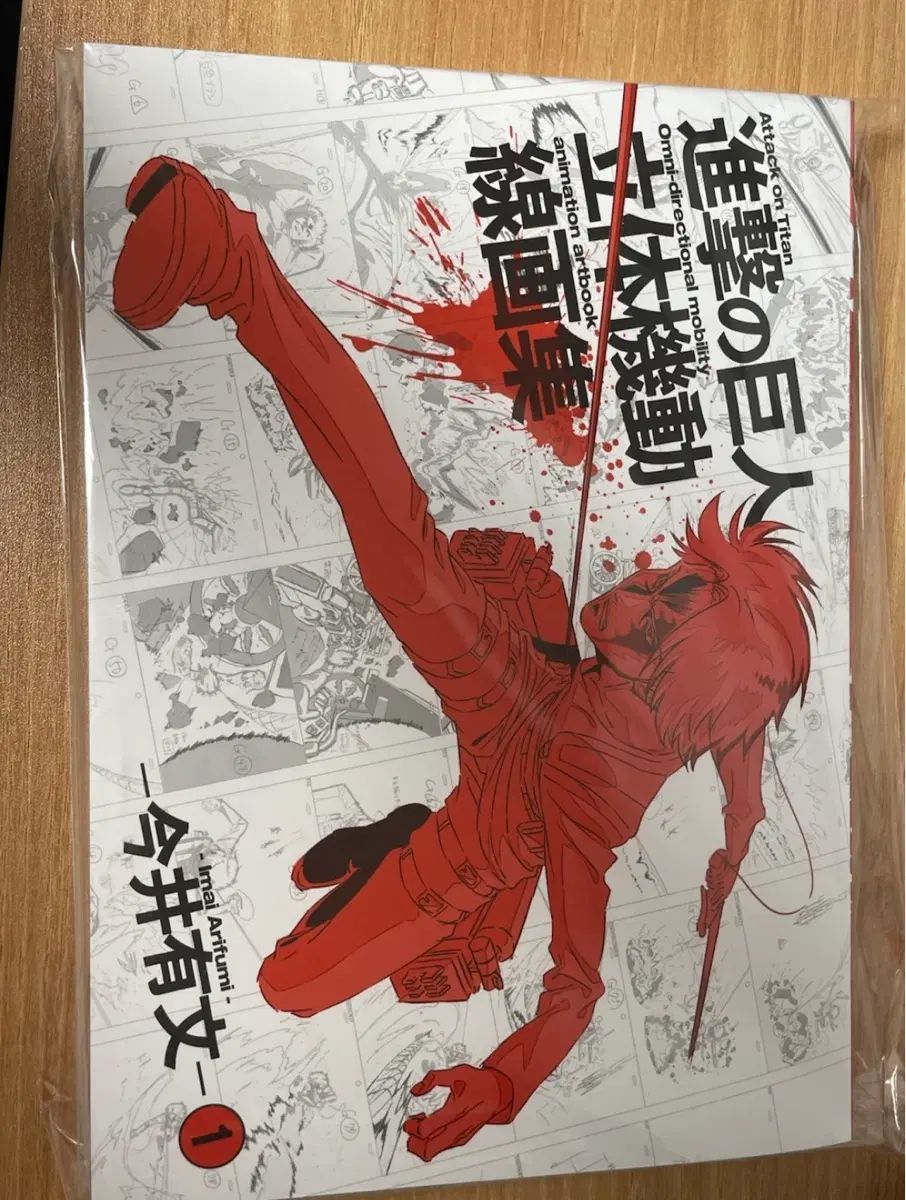進撃の巨人 立体機動 アニメーション 선화집