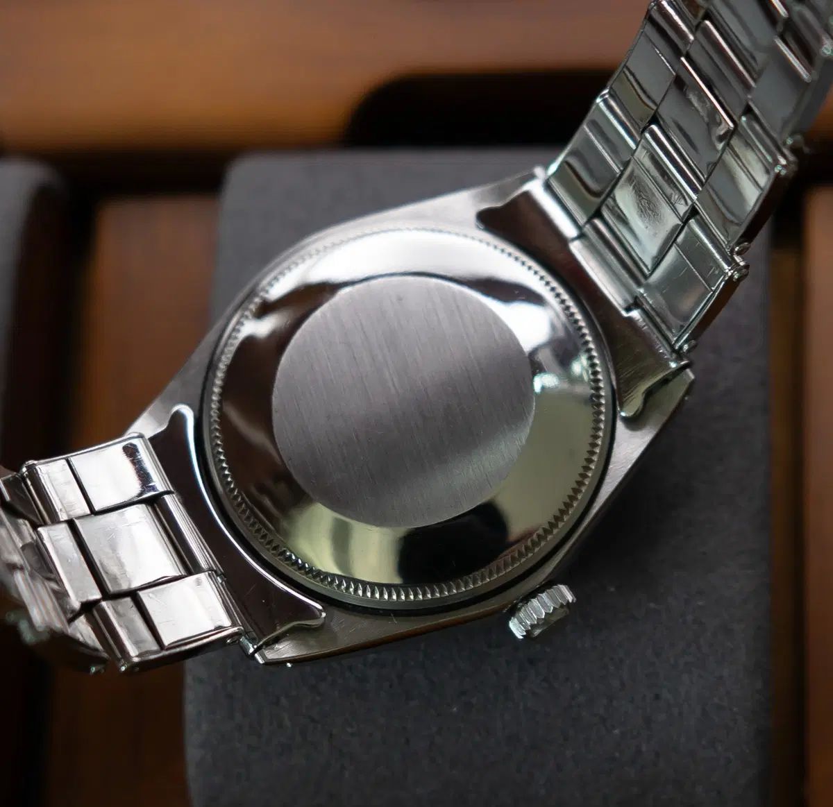ROLEX ロレックス オイスター パーペチュアル エアキング 5500 シルバー ヴィンテージ 腕時計