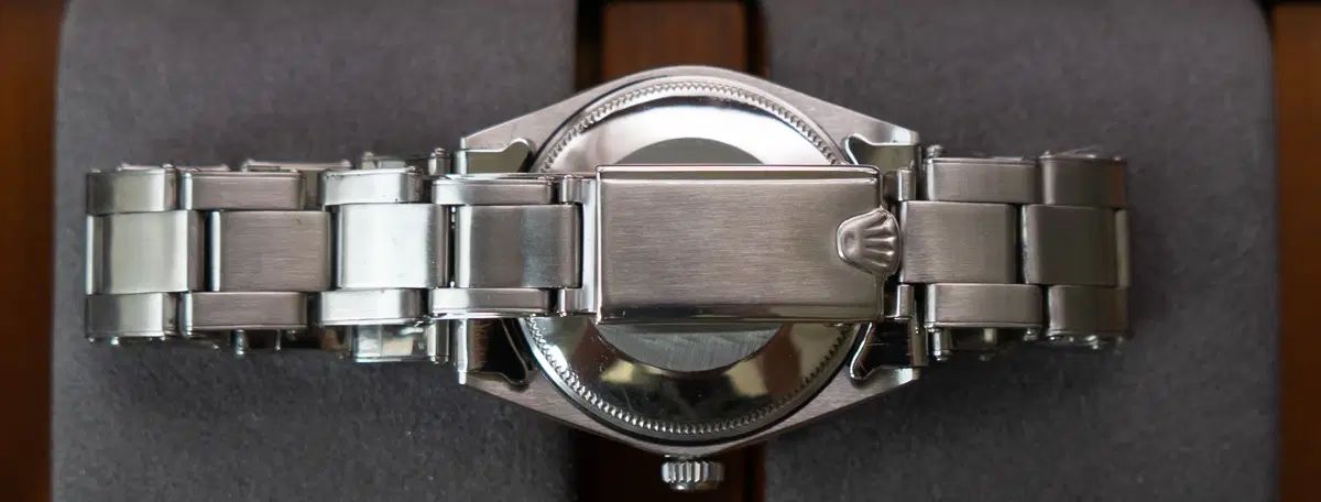 ROLEX ロレックス オイスター パーペチュアル エアキング 5500 シルバー ヴィンテージ 腕時計