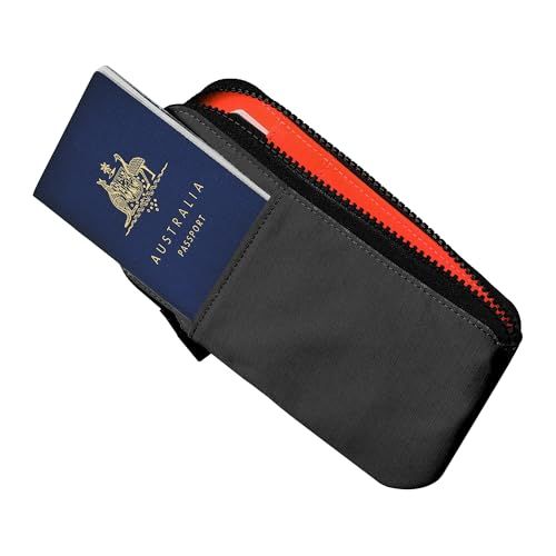 ALPAKA Zip Travel Wallet メンズ 長財布 パスポートウォレット 集金ポーチ 仕切り小銭入れ カード収納 ラベル財布 撥水財布 | スキミング防止 薄型 コンパクト YKKロックファスナー採用 ビジネス ミニマリスト プ 71664422 9,748円