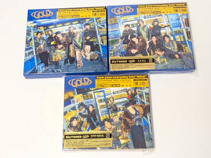 CD SixTONES アルバム 15点セット まとめ売り 1st/CITY/声/THE VIBES/GOLD