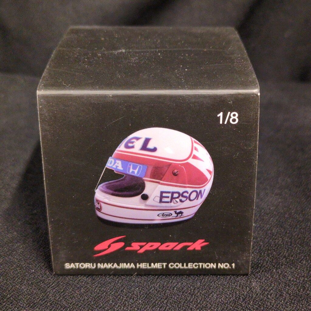 MINIMAX 1/8SPARKMODEL SATORU NAKAJIMA 1987 HELMET HLM011