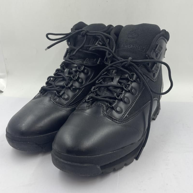 【中古】Timberland EURO HIKER ファブリックブーツ ブラック サイズ28cm TB0A6DYHEL2 ティンバーランド[24]
