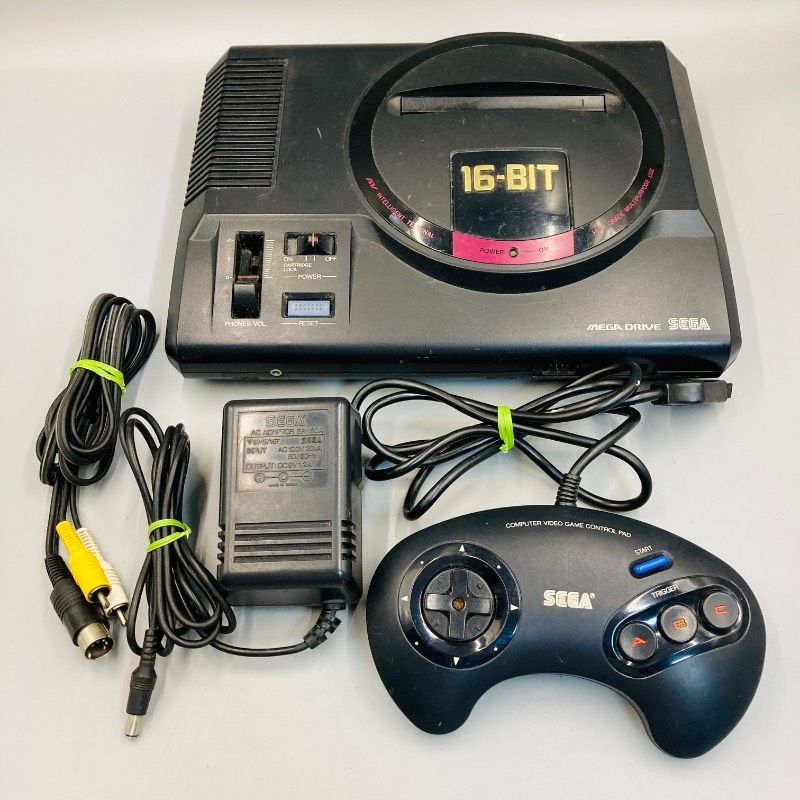 動作確認済み】【すぐ遊べるセット】SEGA セガ メガドライブ 16BIT HAA