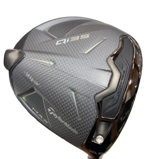 【中古】 テーラーメイド Qi35 10.5° ドライバー DR 純正特注シャフト (フレックスS) メンズ 男性用 右利き 右用 Bランク ゴルフクラブ