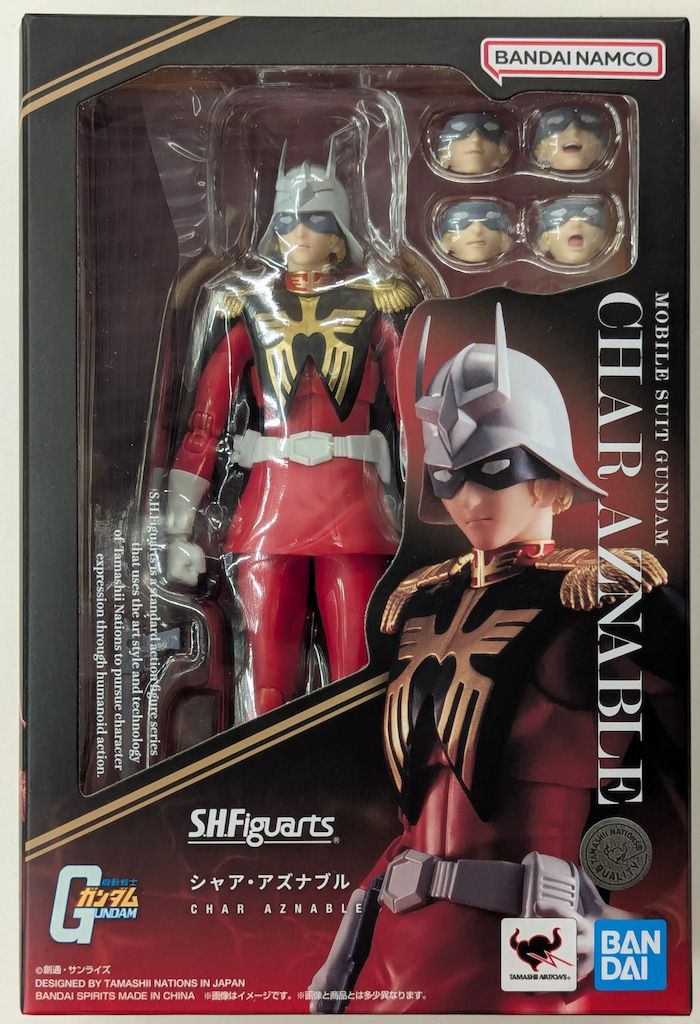 BANDAI SPIRITS S.H.Figuarts 機動戦士ガンダム シャア・アズナブル