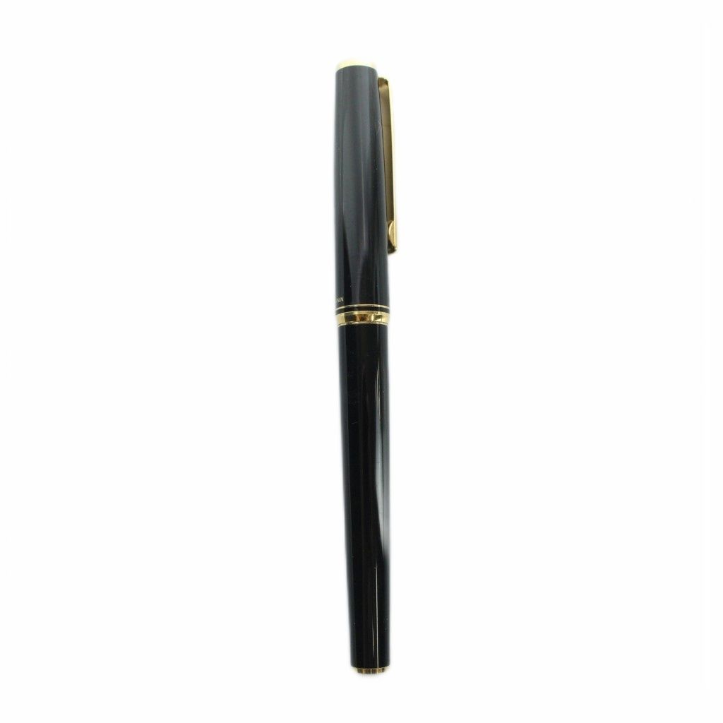 パイロット PILOT 14K-585 万年筆 文房具 ロゴ 筆記未確認 黒 ブラック