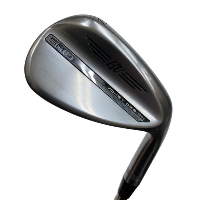 【中古】 タイトリスト VOKEY SPIN MILLED SM10 ツアークロム 54°/10°S ウェッジ WG 純正特注シャフト (フレックスX) メンズ 男性用 右利き 右用 Cランク ゴルフクラブ