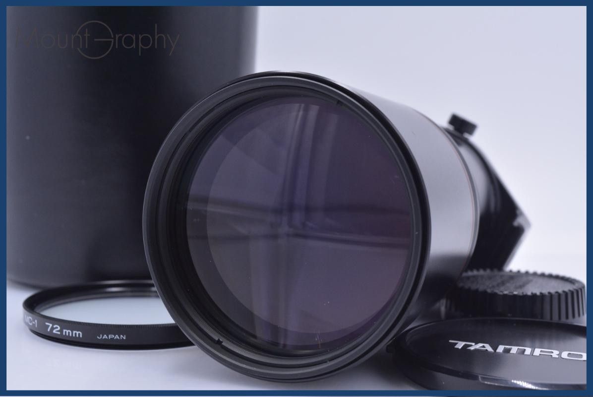 難あり トキナー TOKINA AT-X AF SD 400mm F5.6 前後キャップ&レンズフィルター&ケース付 ニコンF用(AF) 同梱無料 #my917