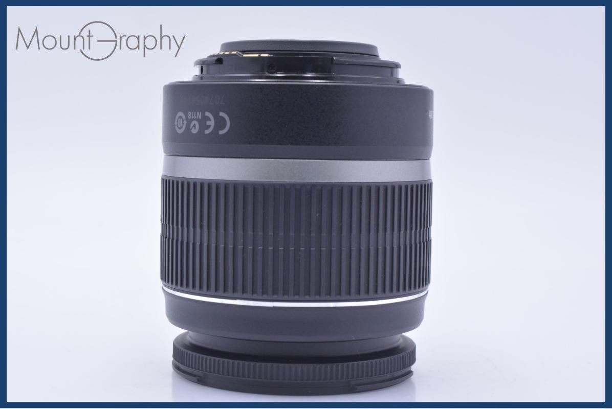 【動作保証】 キヤノン Canon EF-S 18-55mm F3.5-5.6 IS 前後キャップ&レンズフィルター付 同梱無料 #my983