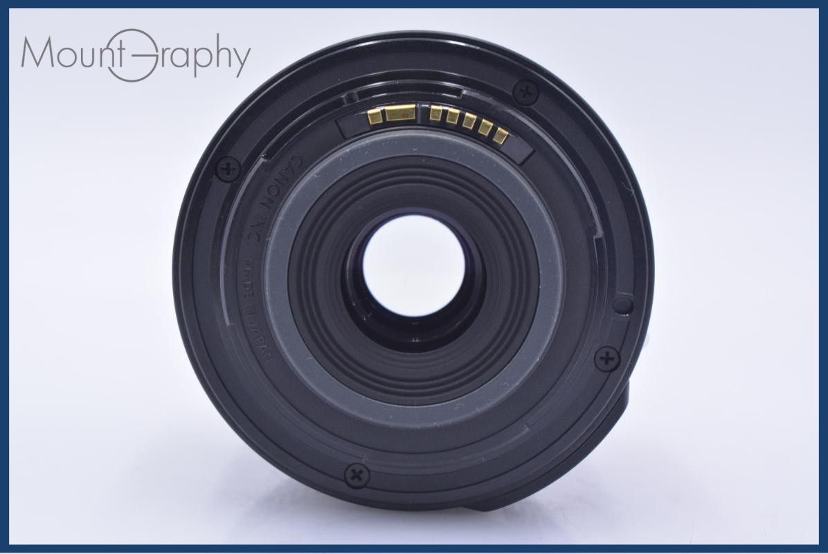 【動作保証】 キヤノン Canon EF-S 18-55mm F3.5-5.6 IS 前後キャップ&レンズフィルター付 同梱無料 #my983