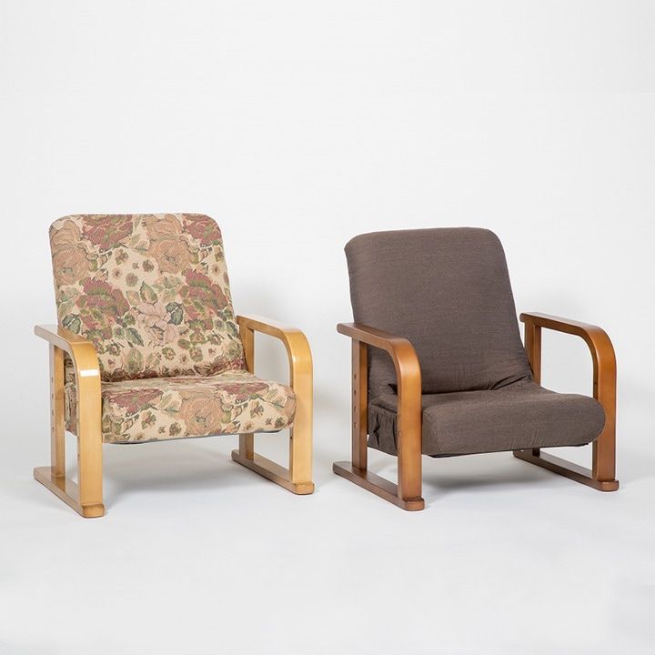 座る場所を、居場所に変える らくらく座椅子 チェア 約48～65×56×62～70cm 13,394円