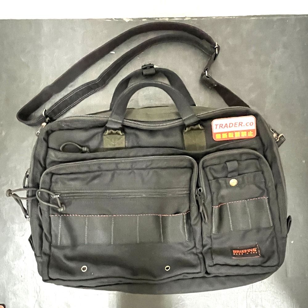 06w17275 BRIEFING ブリーフィング　ビジネスバッグ2way B4ライナー USA製 大容量 ビジネスバッグ メンズ 【中古品】