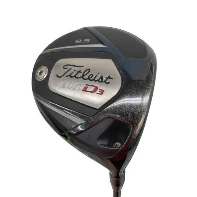 【中古】 タイトリスト 910 D3 9.5° ドライバー DR Diamana ’ahina 60 (フレックスS) メンズ 男性用 右利き 右用 Cランク ゴルフクラブ