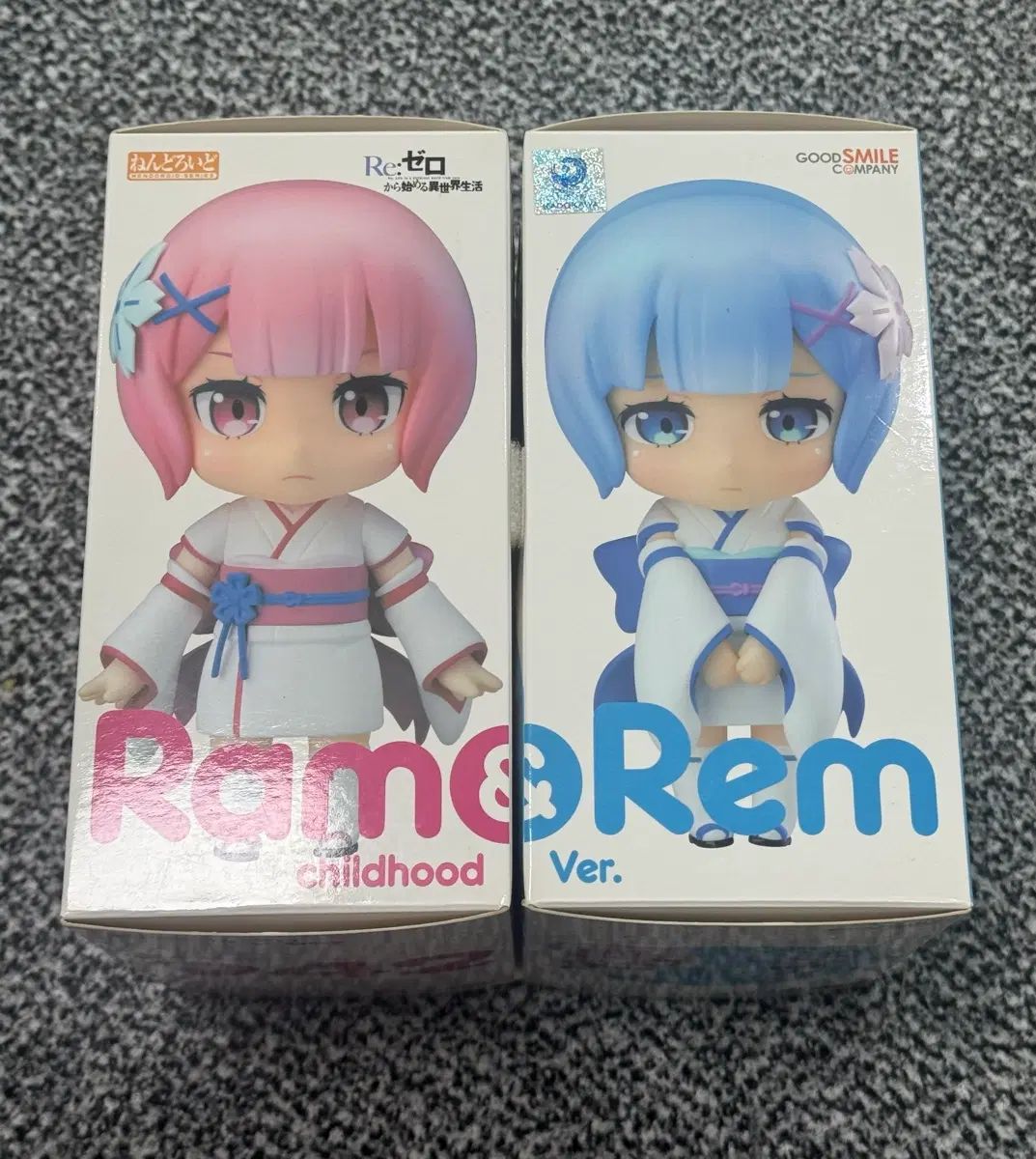 開封 グッドスマイル ねんどろいど Re:ゼロから始める異世界生活 レム＆ラム 少年期