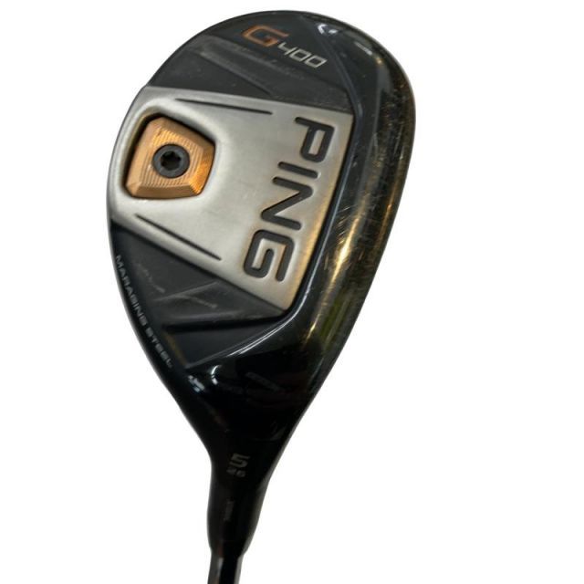 【中古】 ピン G400 U5 ユーティリティ UT リシャフト (フレックスその他) メンズ 男性用 右利き 右用 Cランク ゴルフクラブ