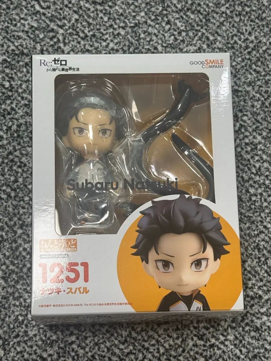 開封 グッドスマイルカンパニー Re:ゼロから始める異世界生活 ナツキ・すばる ねんどろいど 1251